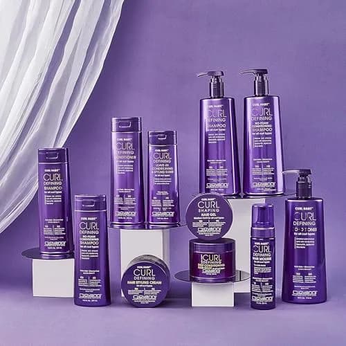 GIOVANNI Curl Habit Trio – Curly Hair Shampoo, Conditioner & Mousse, 11.33 Fl Oz (3 Pack) | Hydrates & Defines thumbnail 5