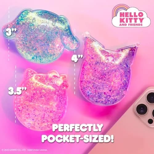 Netflix Kpop Demon Hunters Derpy Blue Gelli Gels Sensory Toy | Slow-Flow Glitter Squishy Fidget for Kids & Teens (1 Unit) thumbnail 5