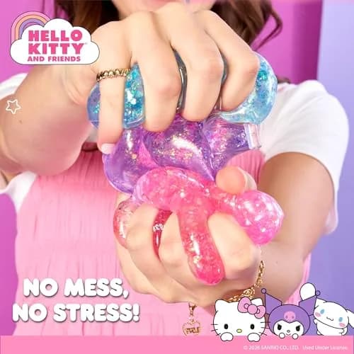 Netflix Kpop Demon Hunters Derpy Blue Gelli Gels Sensory Toy | Slow-Flow Glitter Squishy Fidget for Kids & Teens (1 Unit) thumbnail 6
