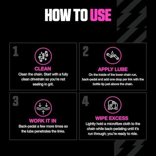 Muc-Off Bio Dry Bike Chain Lube 50ml (1.69 Fl Oz) | Wax-Based Formula for Smooth Gear Shifts thumbnail 5