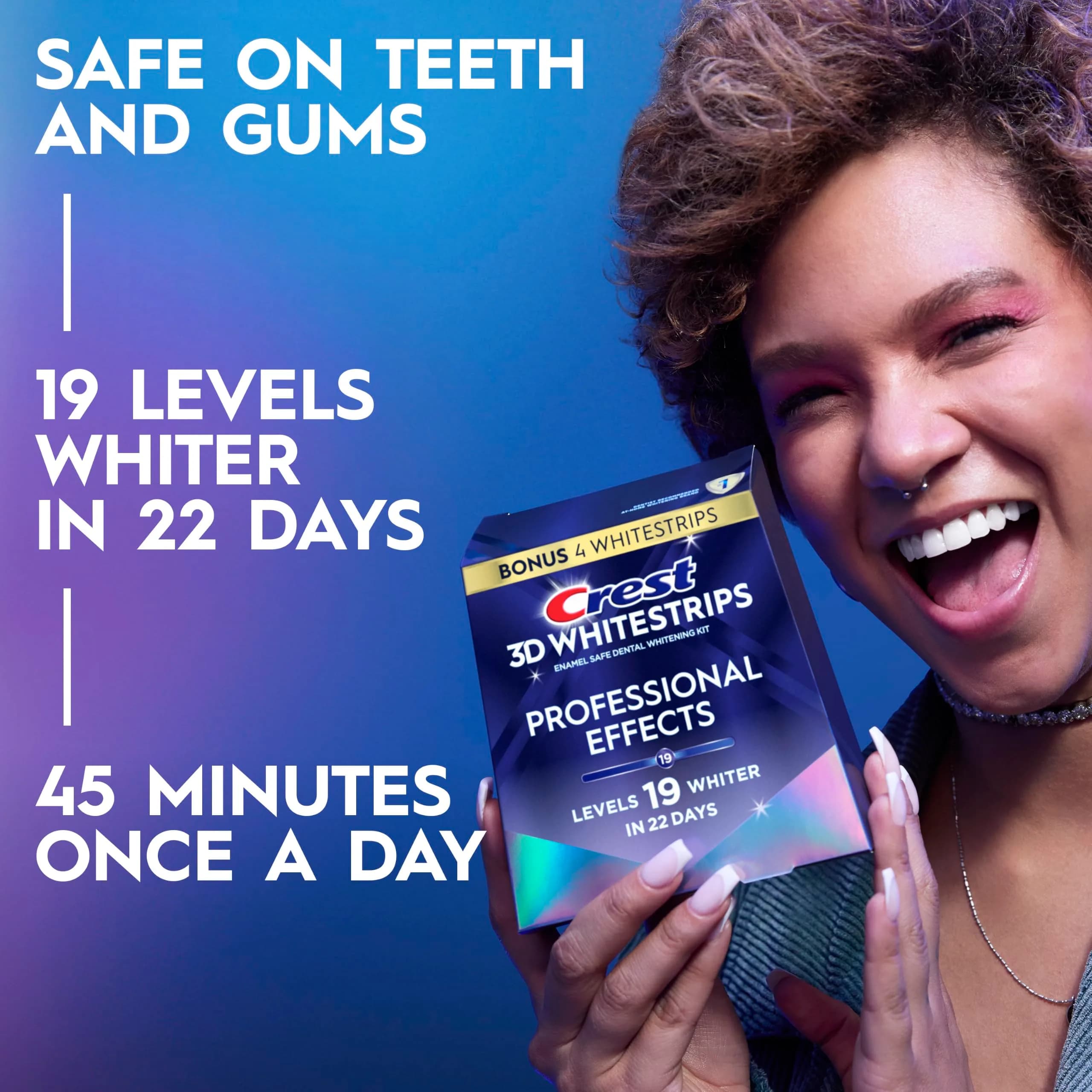 Crest 3D Whitestrips Professional Effects Teeth Whitening Kit - 20 Treatments - view 2