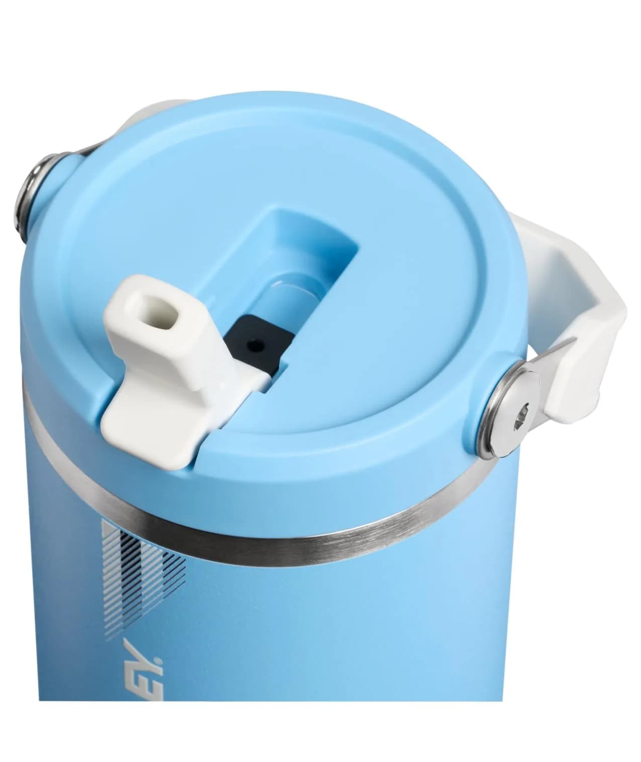 STANLEY IceFlow 2.0 Flip Straw Tumbler - 30 oz, Team Light Blue White thumbnail 2
