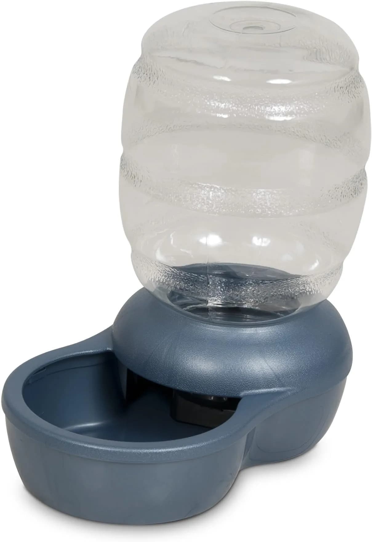 Petmate Replendish Gravity Waterer 0.5 Gallon (1.89 L) Blue Pack of 6 | Continuous Filtered Water Supply for Dogs and Cats — Blue