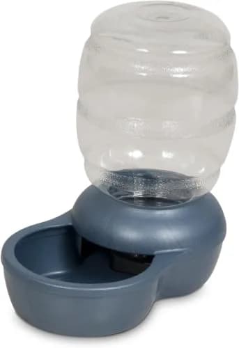 Petmate Replendish Gravity Waterer 0.5 Gallon (1.89 L) Blue Pack of 6 | Continuous Filtered Water Supply for Dogs and Cats thumbnail 1