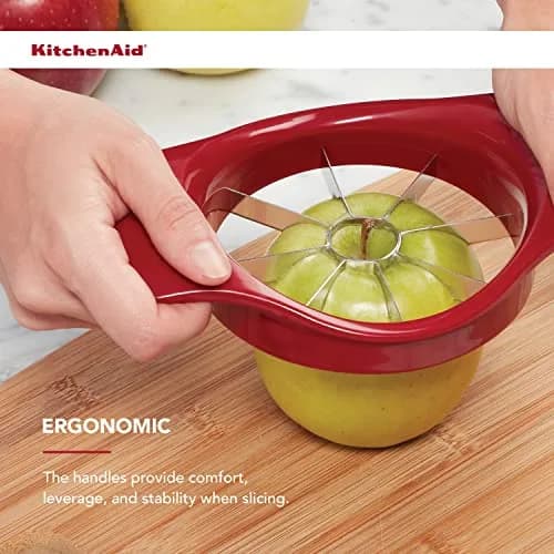 KitchenAid Classic Fruit Slicer Red 12-Pack | Cores and Slices 8 Wedges thumbnail 4