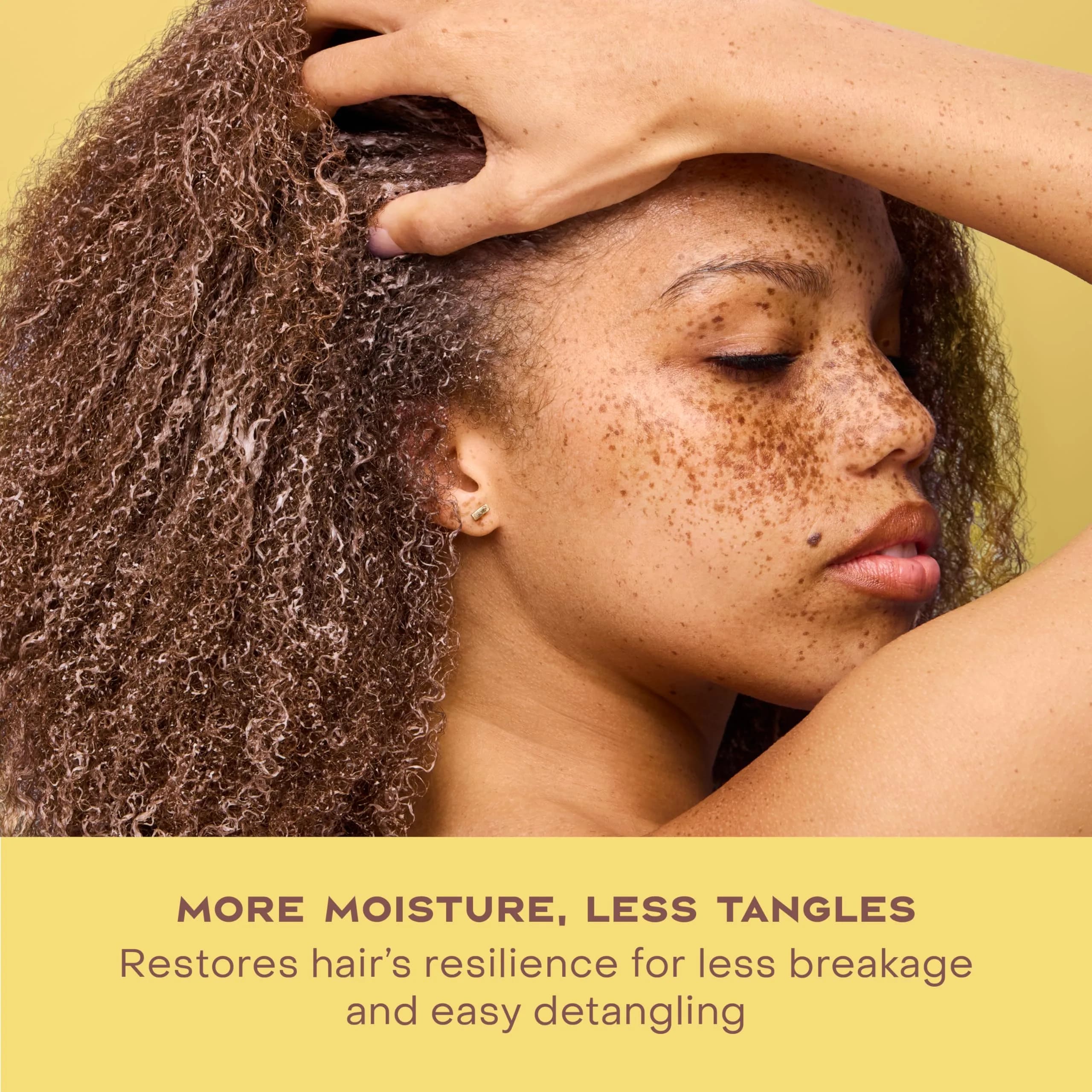 Shea Moisture Jamaican Black Castor Oil Leave-In Conditioner 138 oz (11.5 Fl Oz) | Detangles & Controls Frizz - view 7
