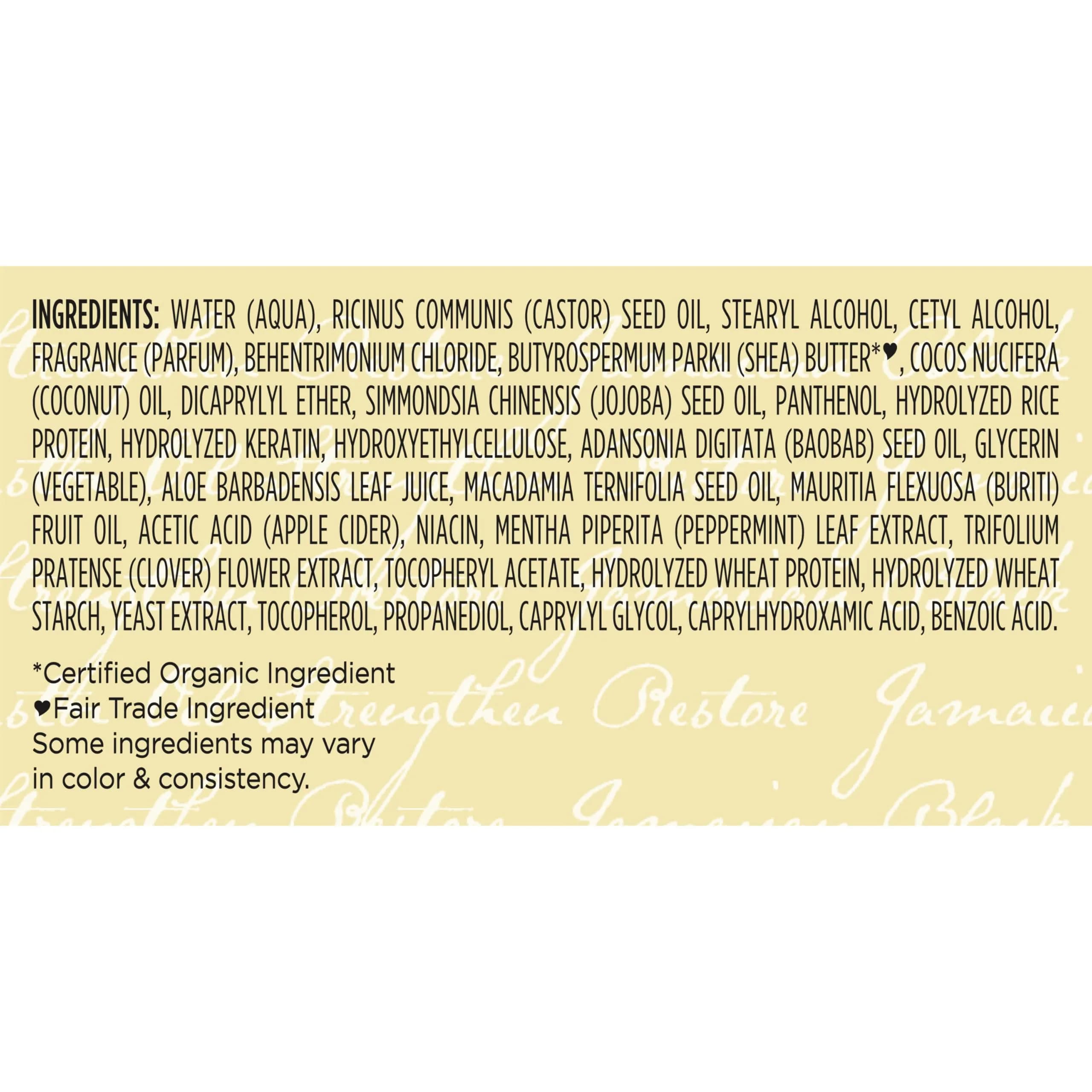 Shea Moisture Jamaican Black Castor Oil Leave-In Conditioner 138 oz (11.5 Fl Oz) | Detangles & Controls Frizz - view 8