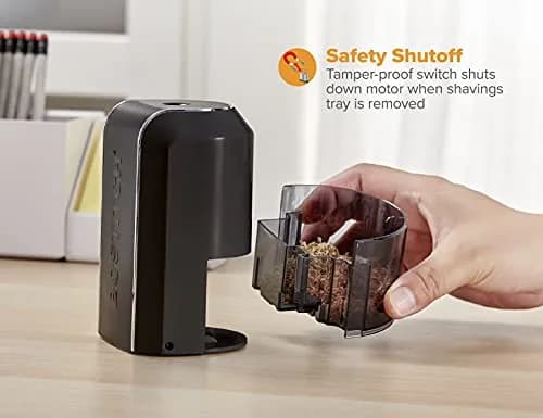 Bostitch Office Vertical Electric Pencil Sharpener Pack of 9 | Powerful Stall-Free Motor thumbnail 4