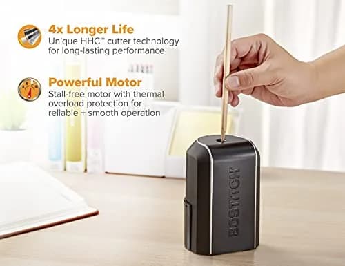 Bostitch Office Vertical Electric Pencil Sharpener Pack of 9 | Powerful Stall-Free Motor thumbnail 2