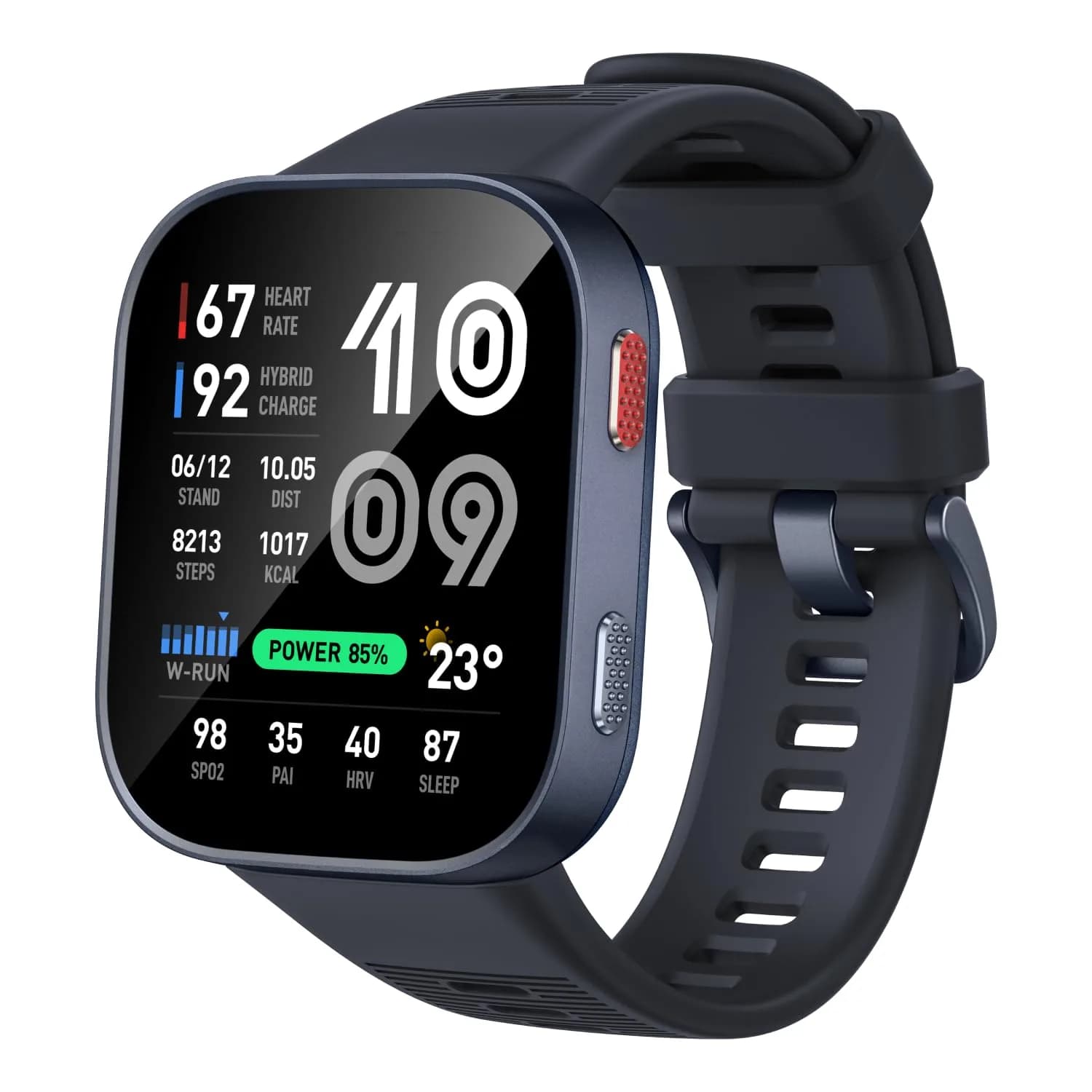 Amazfit Bip 6 Smart Watch 44mm | 1.97" AMOLED Display, GPS, iOS/Android — Dark Blue