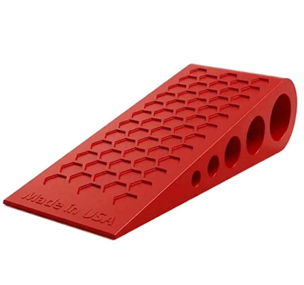 Suspension Dudes Red Door Stop Wedge Heavy Duty Rubber for Carpet & Tile | USA-Sourced Premium Quality - main product image