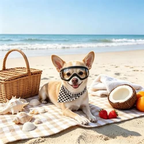 Enjoying Tactical Clear Dog Goggles for Small Breeds | UV Protection, Windproof, Adjustable thumbnail 3