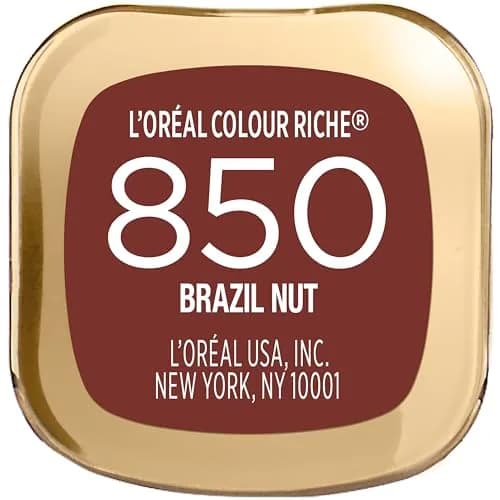 L'Oreal Paris Colour Riche Lipstick, Brazil Nut, 7.37g (0.26 Oz) Pack of 2 | Creamy Hydrating Satin Finish thumbnail 8