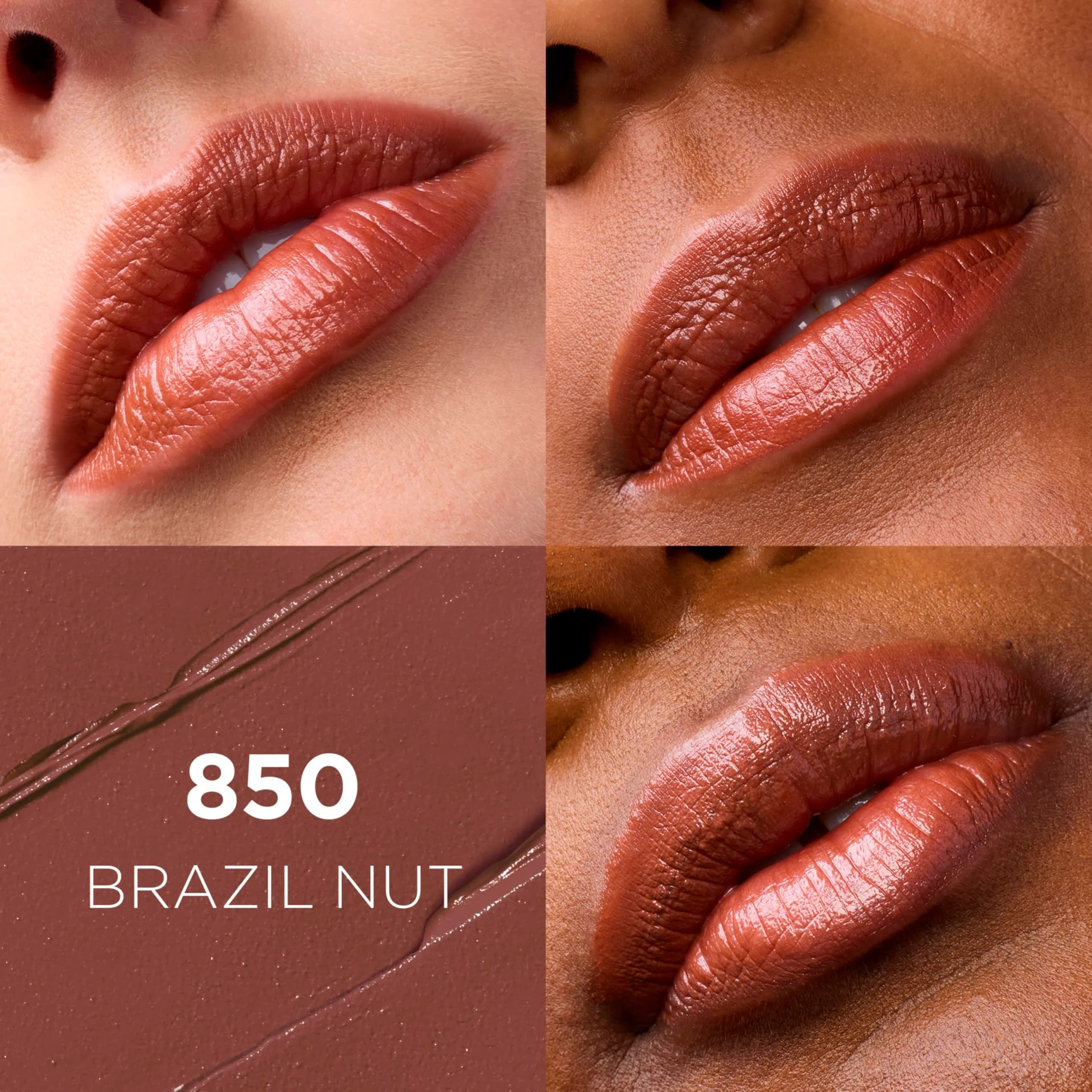 L'Oreal Paris Colour Riche Lipstick, Brazil Nut, 7.37g (0.26 Oz) Pack of 2 | Creamy Hydrating Satin Finish - view 2