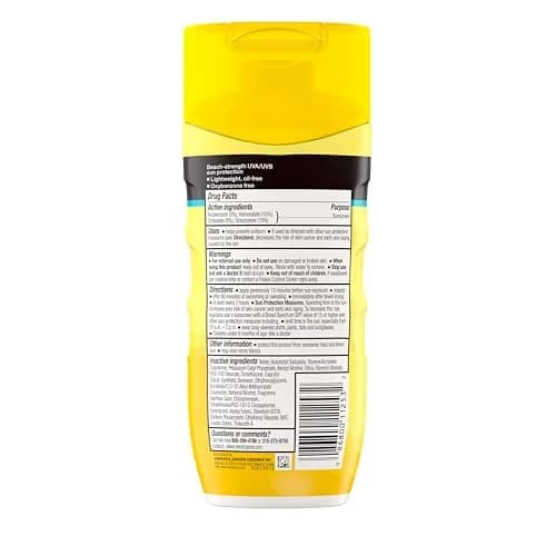 Neutrogena Beach Defense SPF 50 Lotion 400ml (13.4 Fl Oz) | Broad Spectrum UVA/UVB Protection thumbnail 9