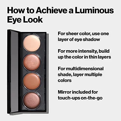 REVLON Illuminance Creme Shadow Skinlights 4 Shades 0.12oz (0.24oz Total) | Blendable Creme Eye Makeup thumbnail 4