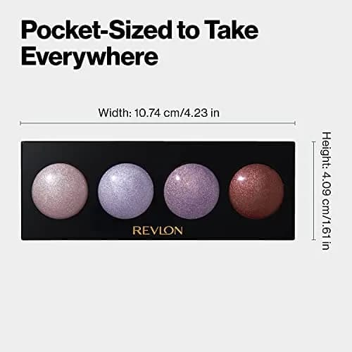 REVLON Illuminance Creme Shadow Skinlights 4 Shades 0.12oz (0.24oz Total) | Blendable Creme Eye Makeup thumbnail 5
