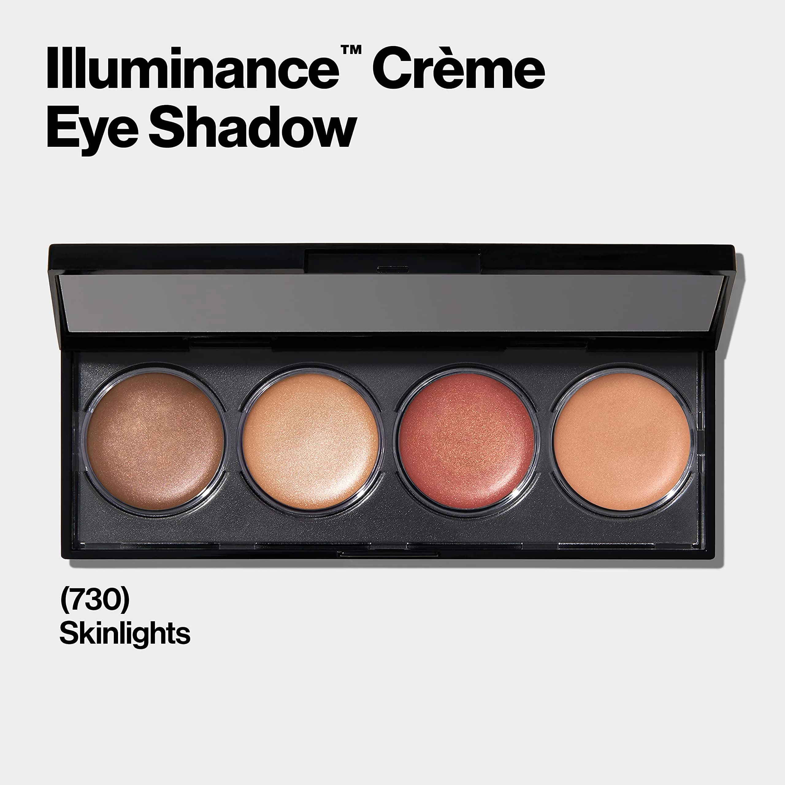 REVLON Illuminance Creme Shadow Skinlights 4 Shades 0.12oz (0.24oz Total) | Blendable Creme Eye Makeup - view 2