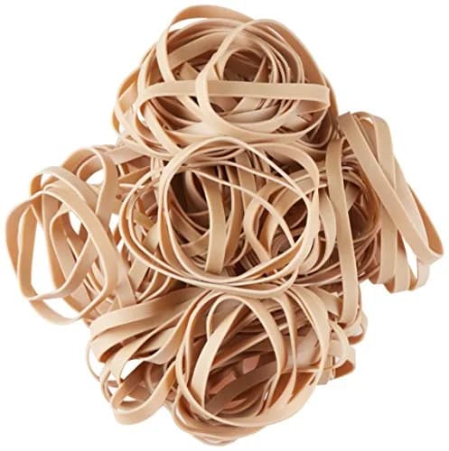 Amazon Basics Rubber Bands, Size 64 (3.5 x 0.25 inches), 960 Bands (3 lbs Total) | Natural Rubber, Tensile Strength thumbnail 4