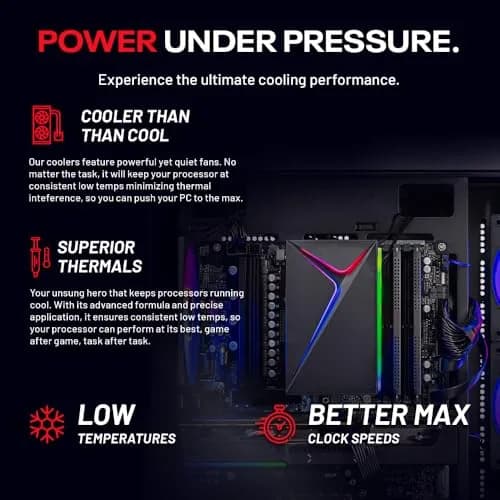 Skytech Gaming PC Desktop Ryzen 5 5500 RTX 5060 Ti 8GB 32GB RAM 1TB SSD | High-Performance Gaming Rig thumbnail 2