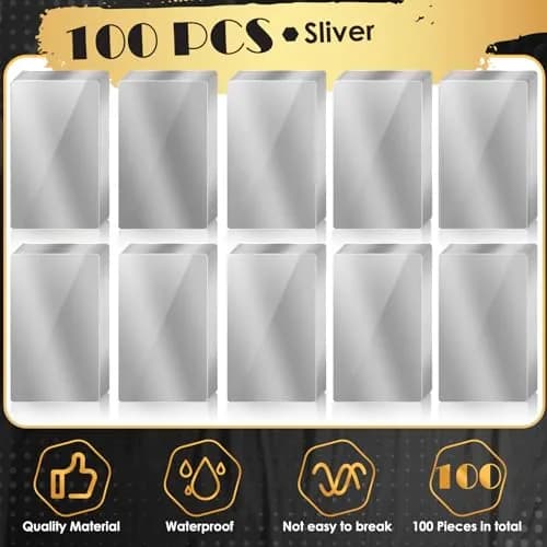 weparmeety Metal Business Cards 86 x 54 x 0.45mm | Aluminum Laser Engraving Blanks for Custom Designs thumbnail 2