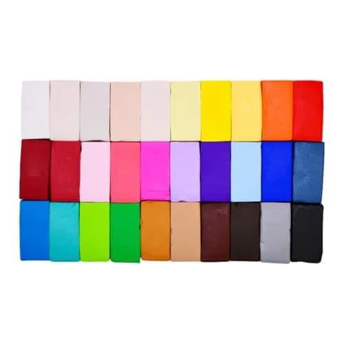 Sculpey III Oven-Bake Polymer Clay 30-Count Sampler Set, 30 Assorted Colors in 1 oz. Bars, Perfect for Jewelry, Home Decor, and General Crafting, Class Pack of 6 Sets, 180 Bars of Clay Total thumbnail 5
