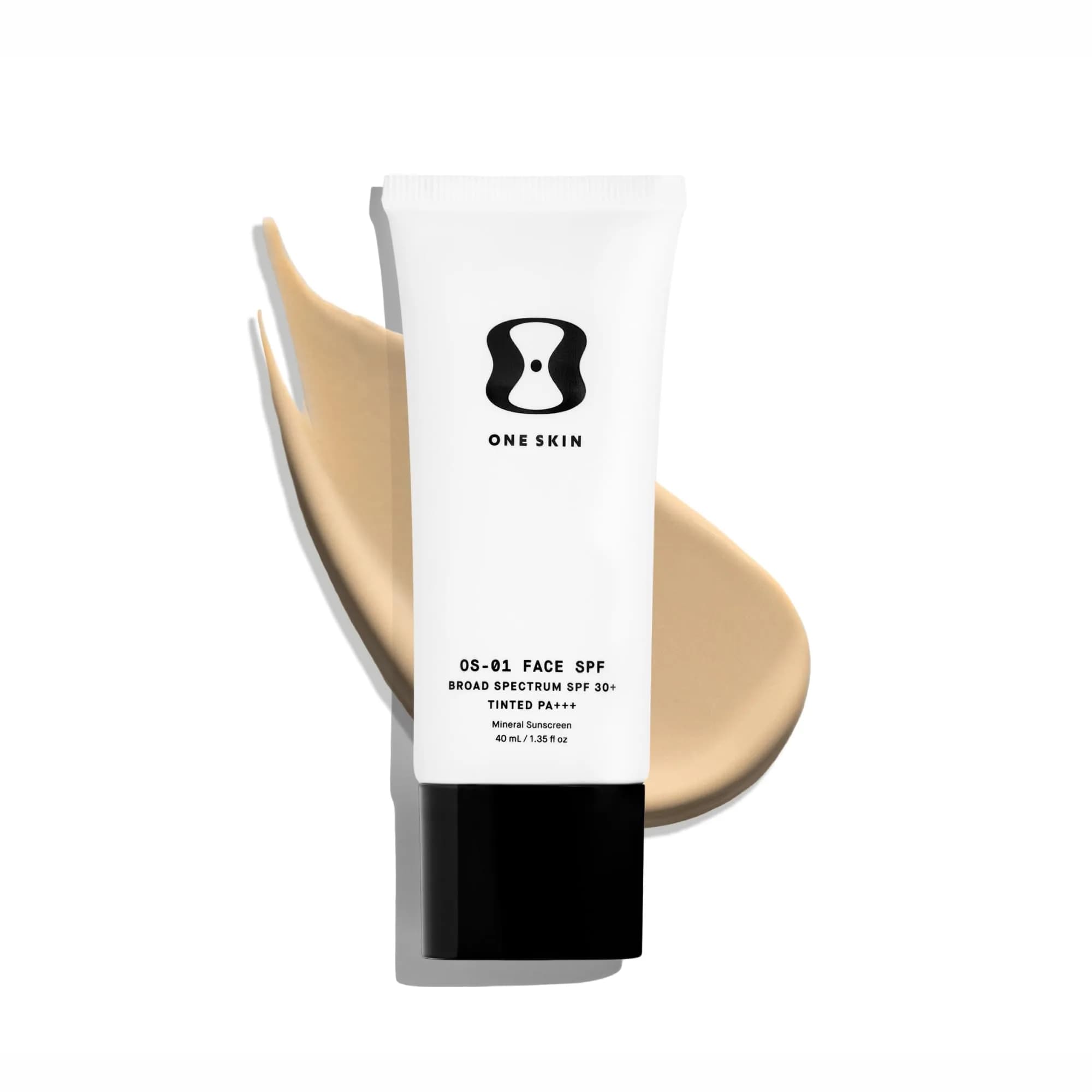 oneskin OS-01 Face SPF 30 Mineral Sunscreen Light/Medium | Broad Spectrum, Skin Longevity — Light