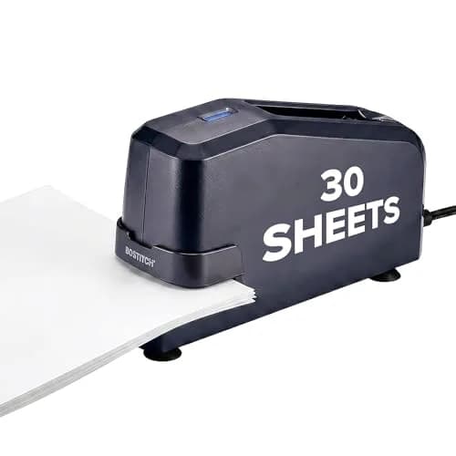Bostitch Impulse 30 Electric Stapler, 30 Sheet Capacity, Charcoal | No-Jam Technology thumbnail 1