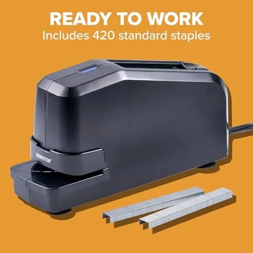 Bostitch Impulse 30 Electric Stapler, 30 Sheet Capacity, Charcoal | No-Jam Technology thumbnail 8