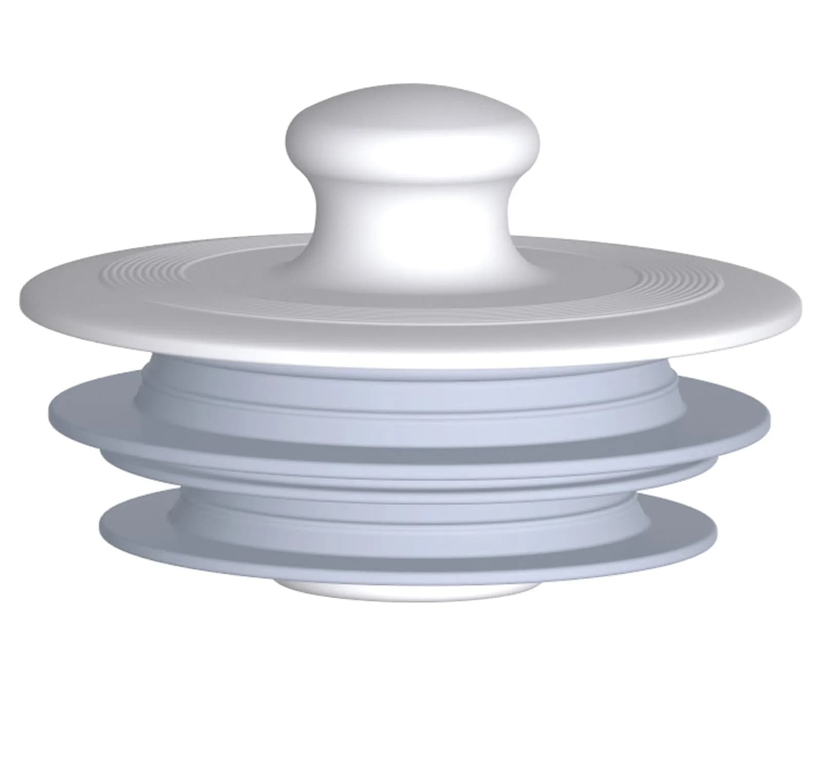 XAJOON Bathtub Drain Stopper & Silicone Drain Plug | Fits 1-5/8" to 2.0" Drains | Leak-Proof & Durable