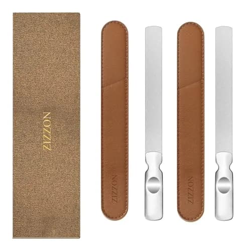 ZIZZON Stainless Steel Nail Files Double Sided 5.7 Inch | Heavy Duty Reusable Manicure Tools thumbnail 9