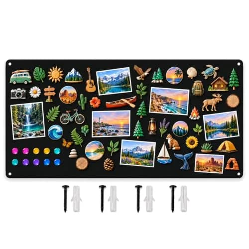 MaxGear Magnetic Board for Wall 39.4 x 19.7 Inch Metal Display Board for Magnets thumbnail 1