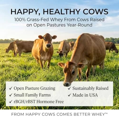 Raw Organic Whey Grass Fed Protein Powder Unflavored 0.93 kg (2 lb) | 100% Pure Single Ingredient thumbnail 3