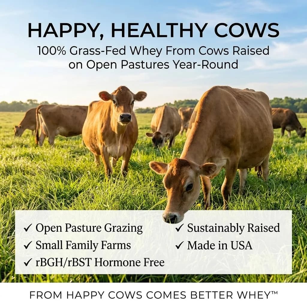 Raw Organic Whey Grass Fed Protein Powder Unflavored 0.93 kg (2 lb) | 100% Pure Single Ingredient - view 3