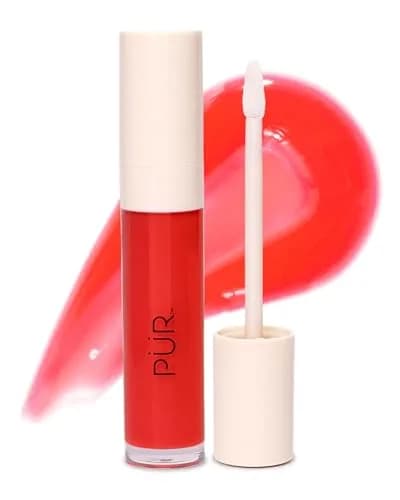 PÜR Glossy Lip Tint & Plumping Lip Oil 1 Fl Oz | Buildable High-Shine Color with Nourishing Skincare thumbnail 1