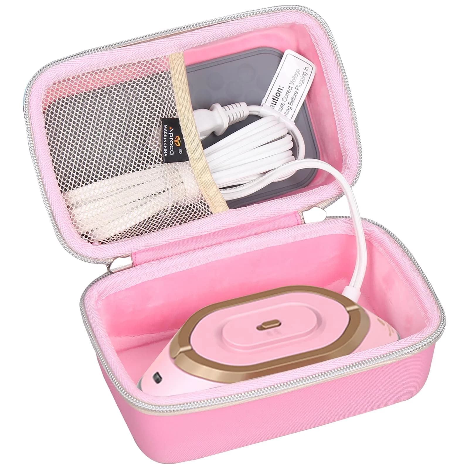 Aproca Pink HOME Case for Newbealer Travel Iron Mini Dry Iron | Compact & Durable (70-120 chars)