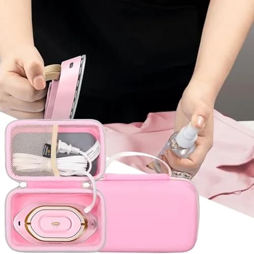 Aproca Pink HOME Case for Newbealer Travel Iron Mini Dry Iron | Compact & Durable (70-120 chars) thumbnail 4