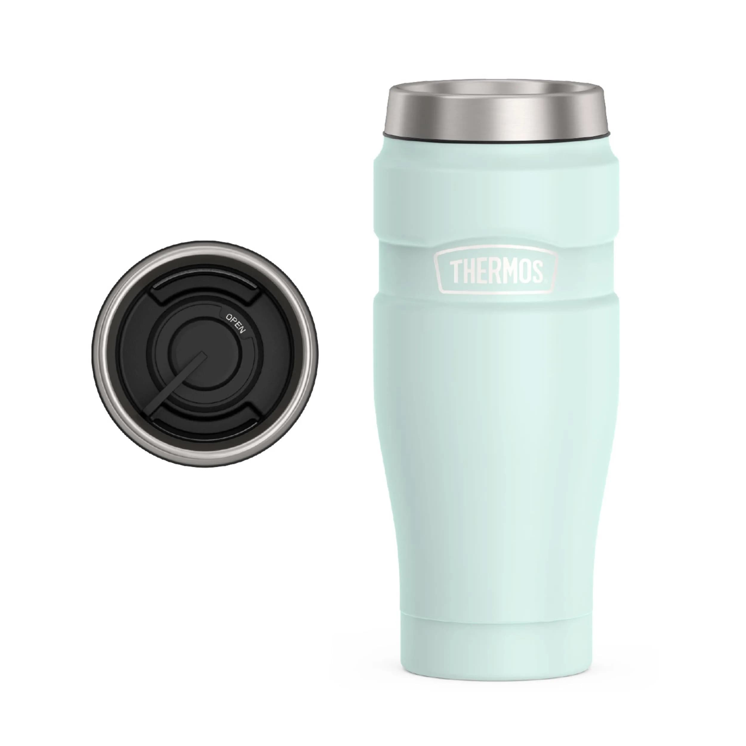 THERMOS Stainless King 16oz Travel Tumbler - Matte Light Blue - main product image