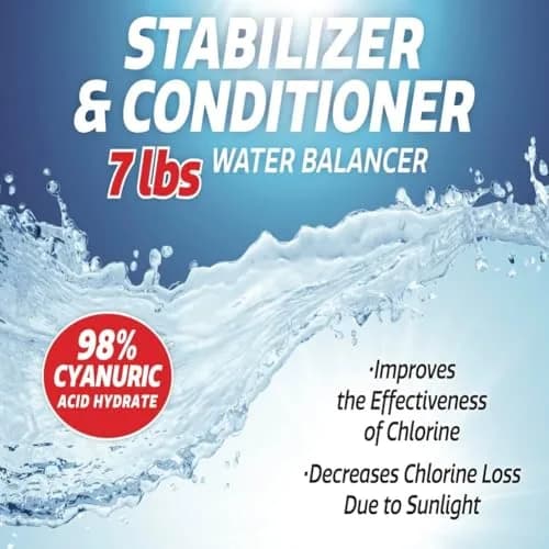 SpaChoice 7-Pounds Pool Stabilizer and Conditioner | Cyanuric Acid for Chlorine Protection (110c) thumbnail 2