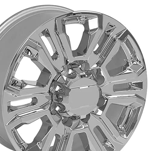 OE Wheels CV70B 20x8.5 Chrome Rim | 8x180 Bolt Pattern, 47ET Offset, 20 Inch Diameter thumbnail 5