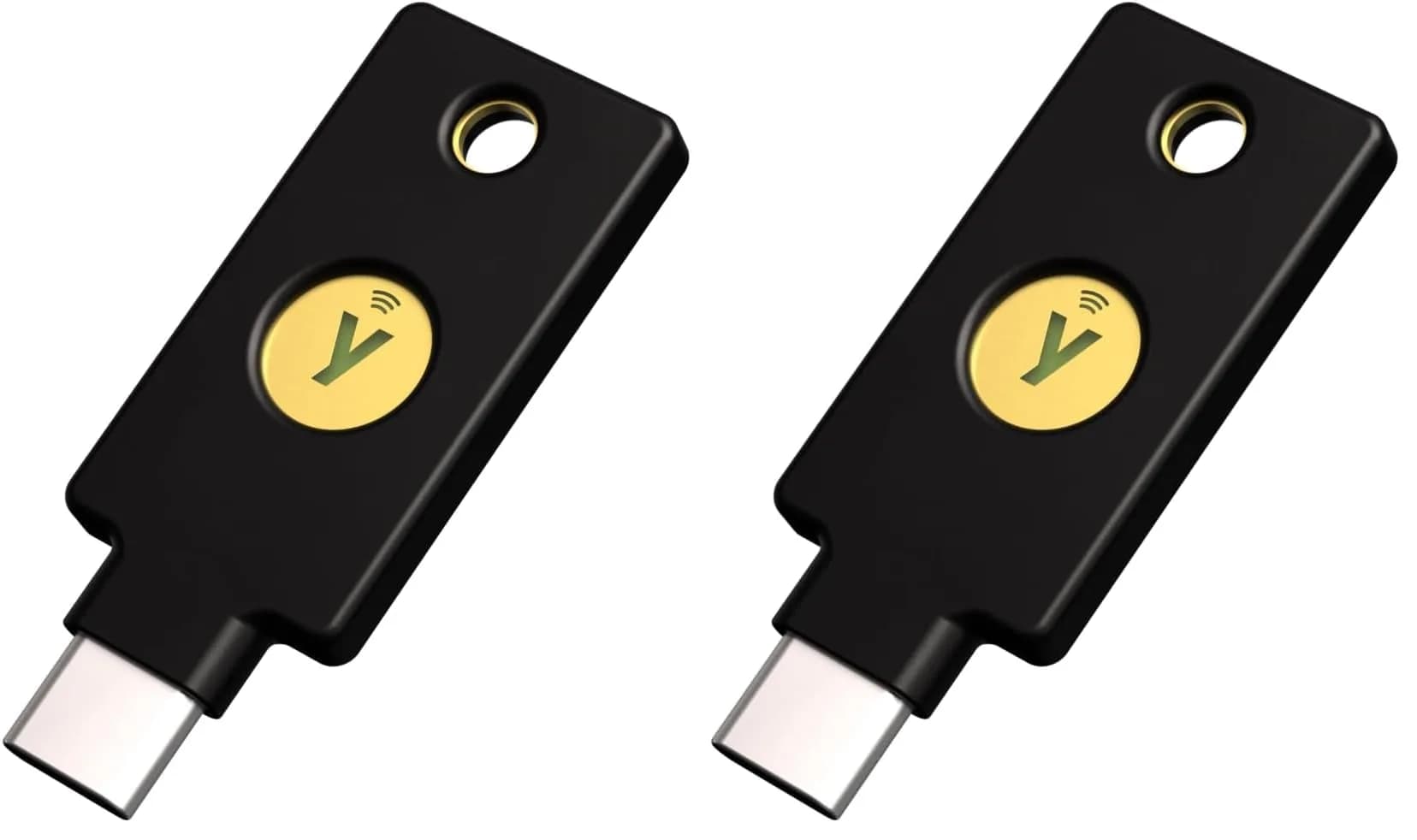 Yubico Security Key C NFC Basic Compatibility Pack of 2 | Multi-Factor Authentication Passkey with USB-C & NFC - main product image