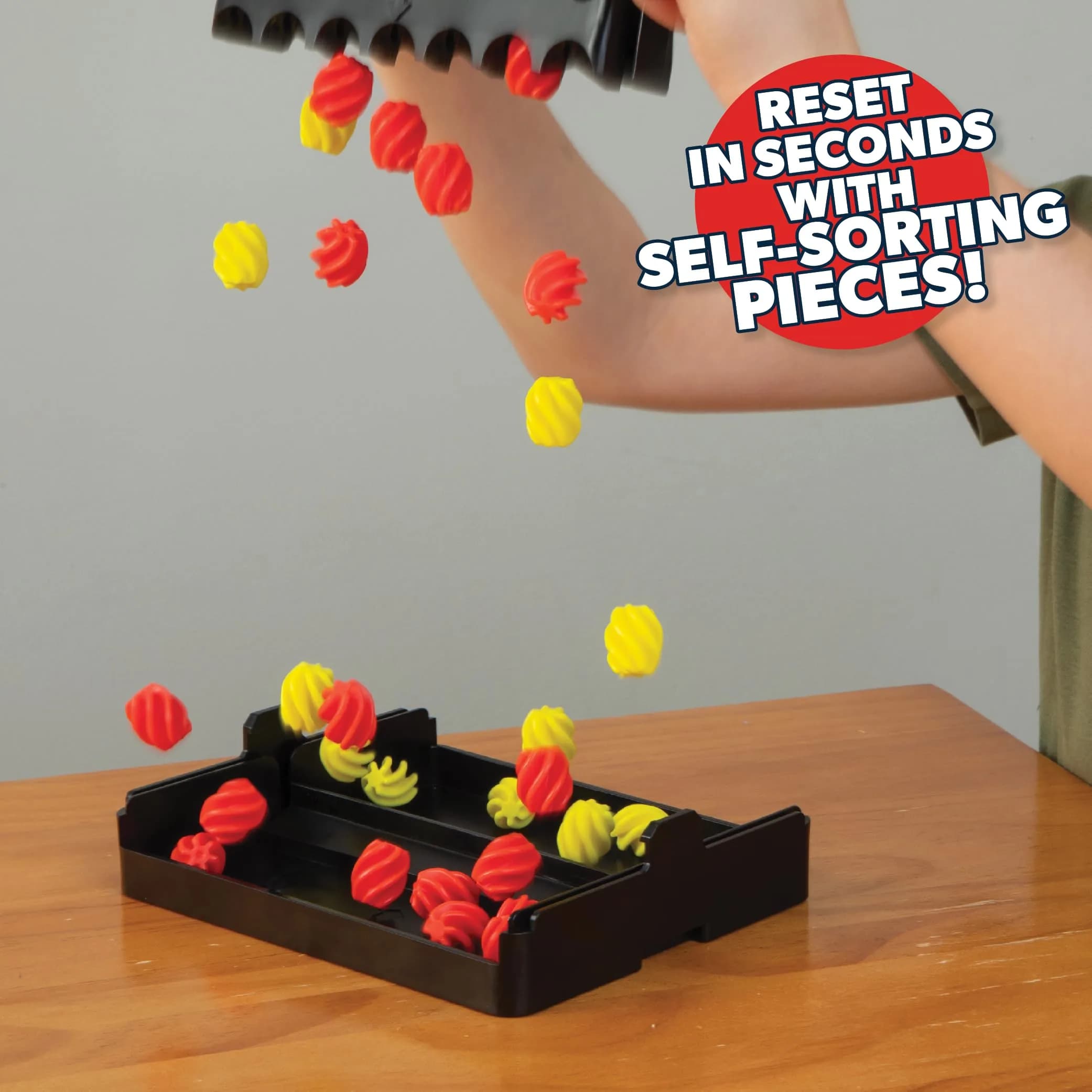 PlayMonster Auto Reset 4-in-a-Row Board Game | Educational Tabletop Game for Kids Ages 6+ - view 5