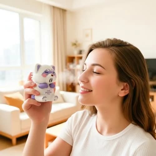 DFOBUNDO Monkey Clip-On Cooling Fan for Cups - 3 Speeds, Rechargeable | 10 cm (3.9 in) Length thumbnail 5