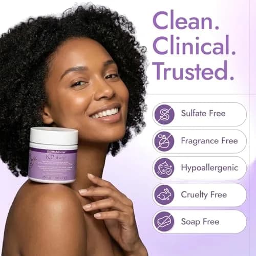 DERMAdoctor KP Bump Eraser Body Scrub 32 oz | 10% AHAs + PHAs for Keratosis Pilaris thumbnail 6