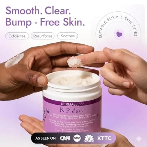 DERMAdoctor KP Bump Eraser Body Scrub 32 oz | 10% AHAs + PHAs for Keratosis Pilaris thumbnail 8