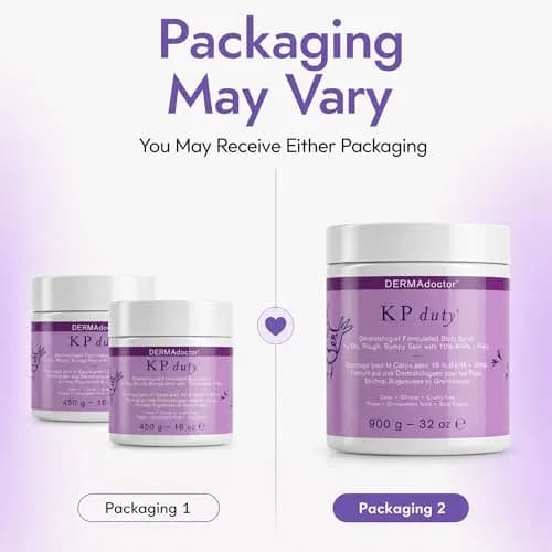 DERMAdoctor KP Bump Eraser Body Scrub 32 oz | 10% AHAs + PHAs for Keratosis Pilaris thumbnail 2