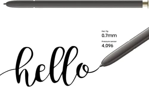 YJSK Galaxy S24 Ultra S Pen [WithBluetooth] Replacement Stylus 0.7mm | 4096 Pressure Sensor, Touch-Free Control, Yellow thumbnail 5