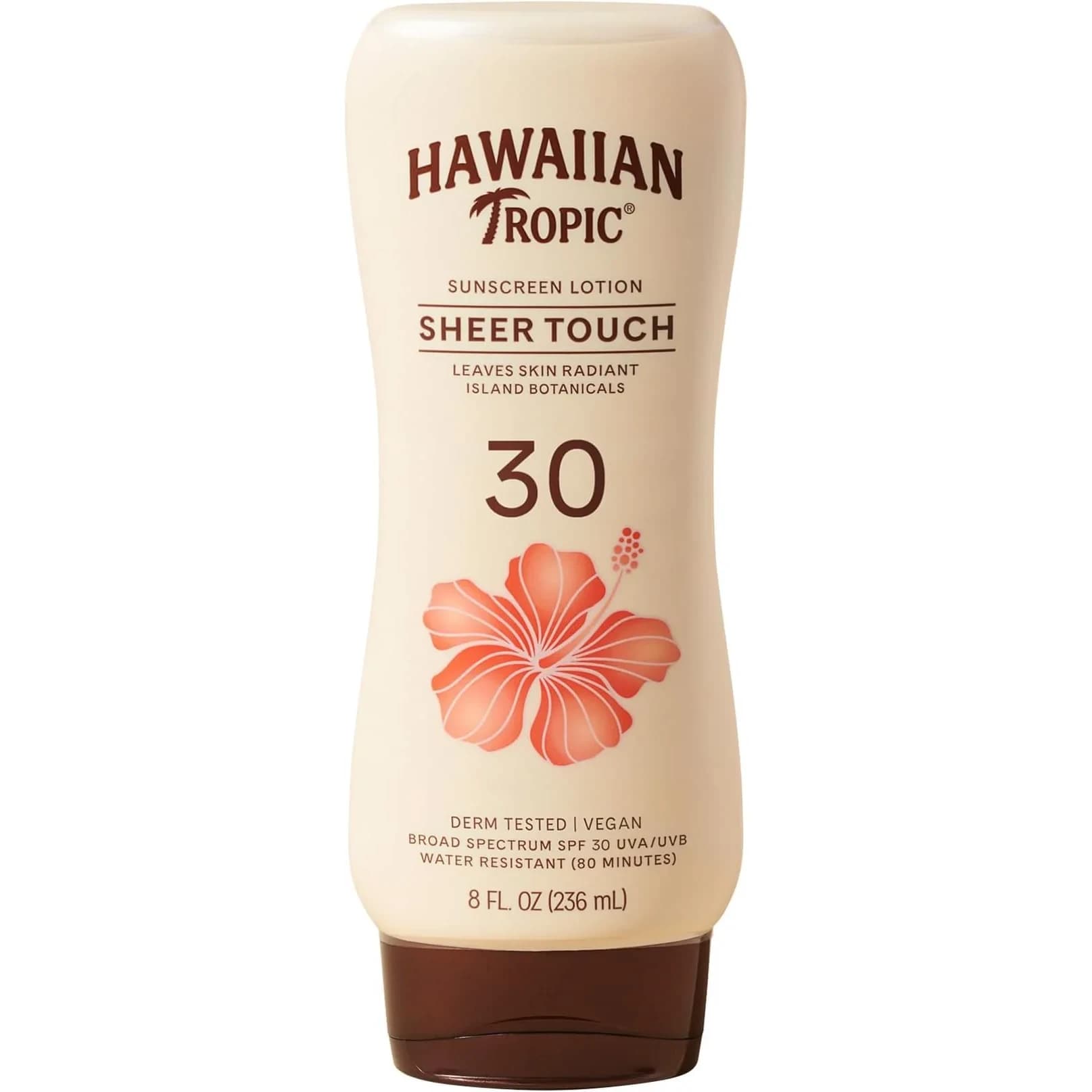 Hawaiian Tropic Sheer Touch SPF 70 Lotion 235ml (8 Fl Oz) | Luminous Skin & Radiant Glow — SPF 30
