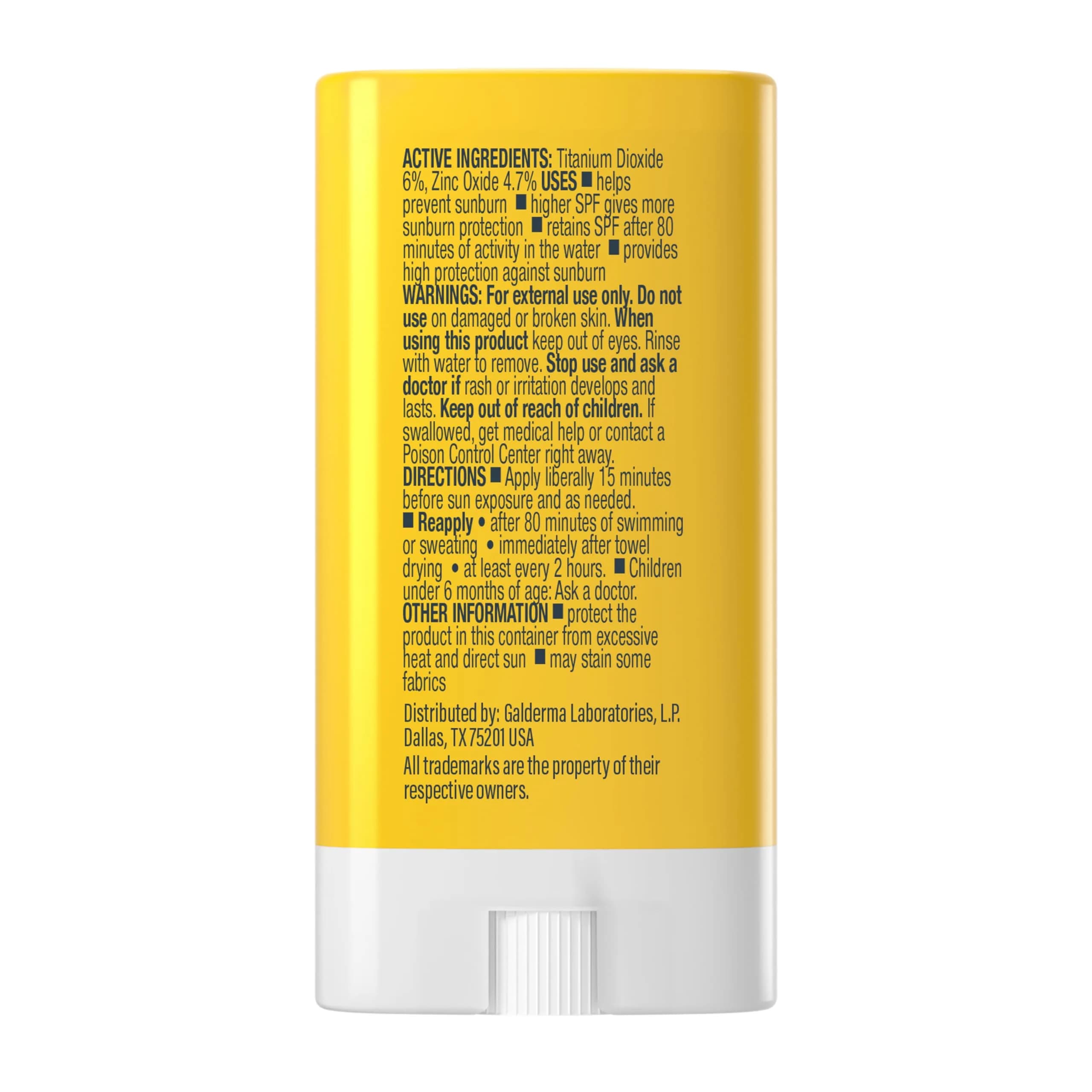 Cetaphil Sheer Mineral Sunscreen Stick SPF 50, 0.5 Fl Oz (15ml) | Broad Spectrum UVA/UVB Protection for Sensitive Skin - view 9