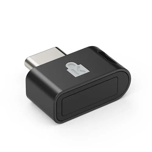 Kensington VeriMark IT 2.0 USB-C Fingerprint Key | Windows Hello & Business, 360° Reader, Password-Free Login thumbnail 1